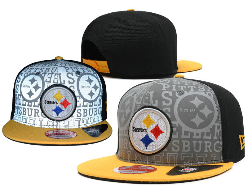 Pittsburgh Steelers 2014 Draft Reflective Snapback Hat SD 0613